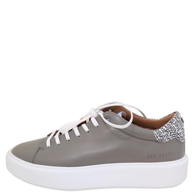 Ted Baker Pixen Persimmon Spot Leather Trainer